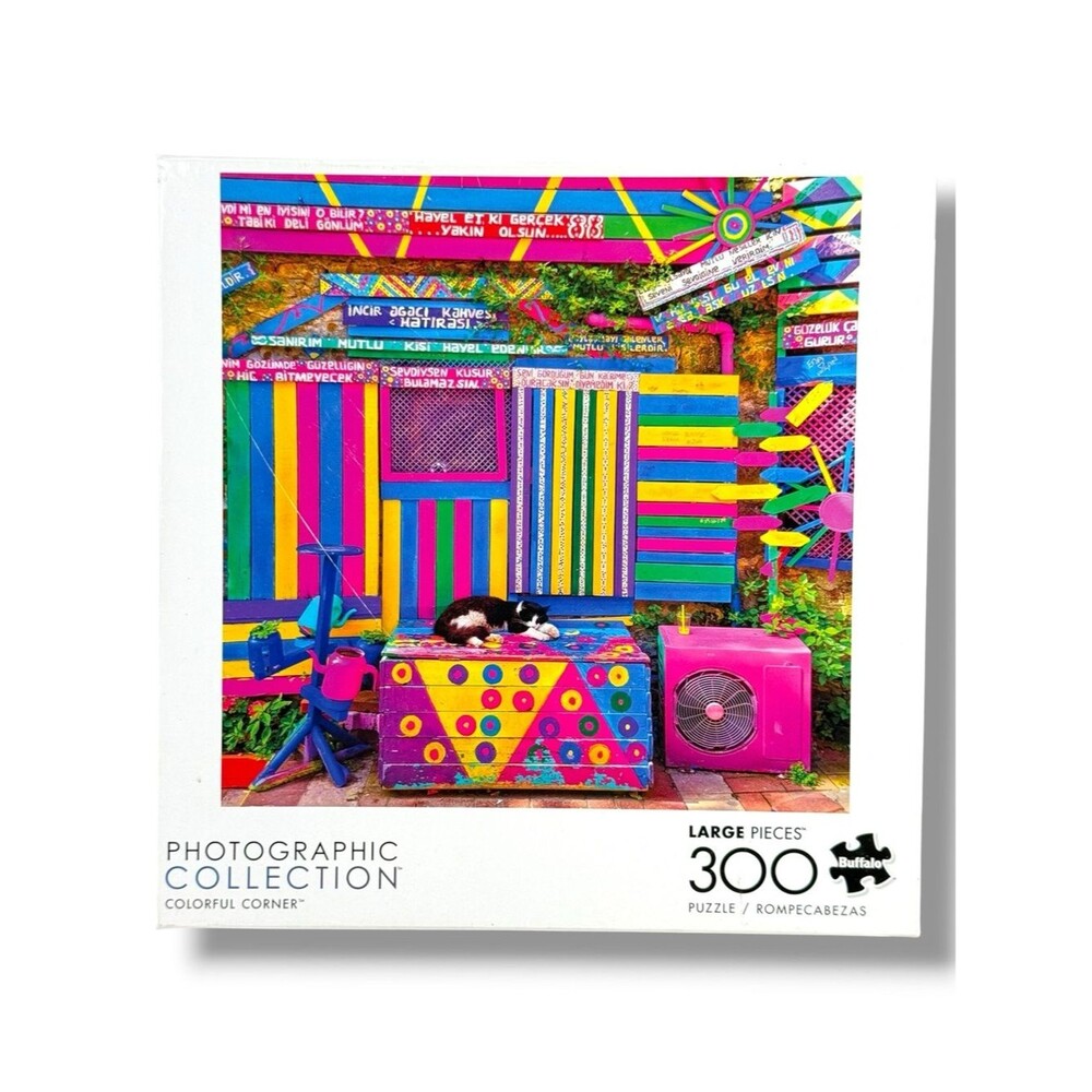 🧩 Buffalo Games Photographic Collection 300 Piece Jigsaw Puzzle Large Pieces